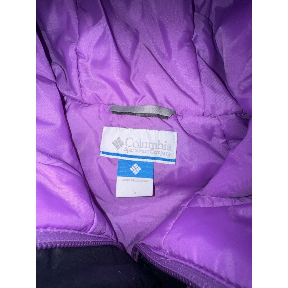 Columbia Hooded Puffer Jacket Unisex Full Zip Youth Small NWT - Picture 3 of 9